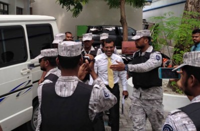 ނަޝީދު "ހިމާޔަތް" ހޯއްދެވުމަކީ ސަރުކާރަށް ލަދުވެތިކަމެއް، ޕާޓީ އަށް ކާމިޔާބެއް: އެމްޑީޕީ