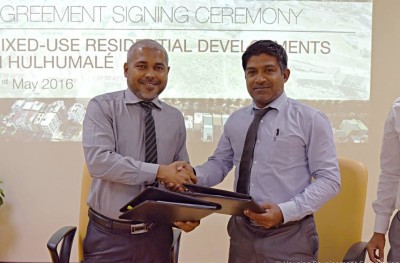 ހުޅުމާލޭގެ ހާބާ ވިއު އޭރިއާގައި 60 ފްލެޓް އަޅަން ބެޗް ކޮންސްޓްރަކްޝަނާ ހަވާލުކޮށްފި