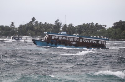 ކުޑަ ވަގުތުކޮޅެއްގައި މާލެ އަށް 91 މިލިމީޓަރުގެ ވާރޭ ވެހި ފެންބޮޑުވެއްޖެ