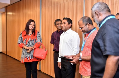 އައިޖީއެމްއެޗްގެ 25 ބުރީގެ އިމާރާތުގެ މަސައްކަތް ރައީސް ފައްޓަވައި ދެއްވައިފި