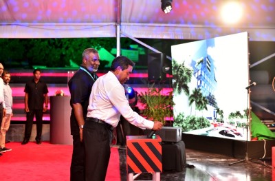 އައިޖީއެމްއެޗްގެ 25 ބުރީގެ އިމާރާތުގެ މަސައްކަތް ރައީސް ފައްޓަވައި ދެއްވައިފި