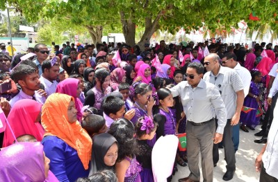 ރައްދެއް ނެތް، ރައީސް ޔާމީންގެ އަމާޒަކީ ރައްޔިތުންގެ ތަރައްގީ: މުއާޒް