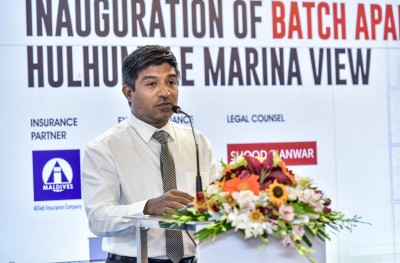 ހުޅުމާލޭގައި ހަދާ ބެޗްގެ އެޕާޓްމަންޓްތަކަށް ހުޅުވާލައިފި