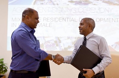 ހުޅުމާލޭގައި 95 ހައުސިން ޔުނިޓް އަޅަން ދަމާސްއާ ހަވާލުކޮށްފި