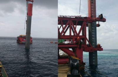 ތައްޔާރީތައް ނިމި ބްރިޖް އަޅަން ފަށައިފި