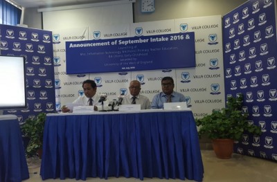 ވިލާ ކޮލެޖުން އާ ކޯސްތަކެއް ފަށައި އެއަށް ކުރިމަތިލާން ހުޅުވައިފި