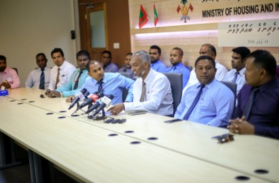 އިދިކޮޅު އިއްތިހާދަކީ ޣައިރު ގާނޫނީ ޖަމާއަތެއް: މިނިސްޓަރު މުއިއްޒު