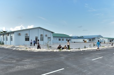 އާ ޓާމިނަލް ހެދުމަށް ޖީއެމްއާރުން އެޅި ބުޑުތައް ނަގައި ސާފުކޮށްފި