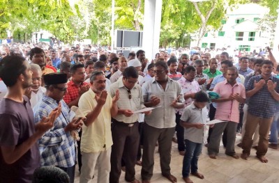 ފުލުހުންގެ ބެލުމުގެ ދަށަށް ގެންދިޔަ ތިން ނޫސްވެރިންނަށް ނަސޭހަތްދީ ދޫކޮށްލައިފި