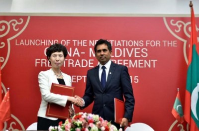 ޗައިނާގެ ފްރީ ޓްރޭޑް އެއްބަސްވުމުގެ މަޝްވަރާތައް އޮތީ އެންމެ ފަހު މަރުހަލާގައި: ސަރުކާރު