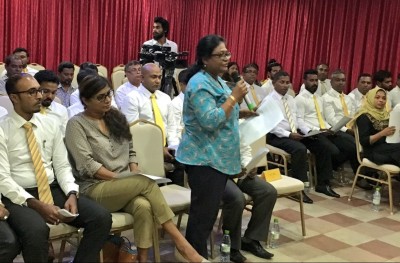 ރައީސް ޔާމީން ހައްޔަރުކޮށް، ތަހުގީގެއް ހިންގަން ގޮވާލައި އެމްޑީޕީން ގަރާރެއް ފާސްކޮށްފި