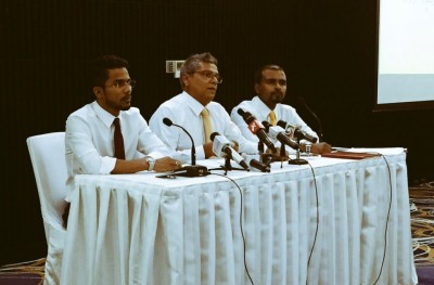 އެމްޑީޕީގެ ރައީސާއި ނައިބު ރައީސް އިންތިހާބުކޮށްދޭން އެދެފި
