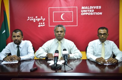 ލަފަޔަށް އަމަލު ނުކުރާ ނަމަ ކައުންސިލް އިންތިހާބު އިންސާފުވެރިއެއް ނުވާނެ: އިދިކޮޅު އިއްތިހާދު