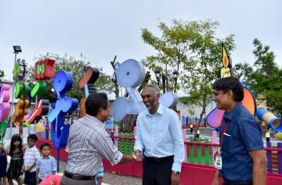 މާލޭގައި ހެދި ފިނި މައިޒާންތަކެއް ރައީސް ޔާމީން ހުޅުއްވައިދެއްވައިފި