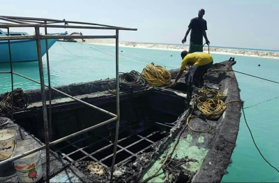 ގާފަރު ދޯނި އެނދުމުން ލިބުނު ގެއްލުން ފަސް ލައްކަ ރުފިޔާ އަށް