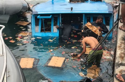 ސްޓްރޯބެރީ ދޯނި މާލޭ ފަޅުތެރެ އަށް ފެތިއްޖެ