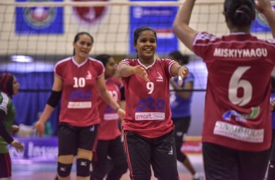 މަޒިއްޔާ ހިމަނައިގެން އަންހެން ވޮލީ ޓީމު ފައިނަލްކޮށްފި