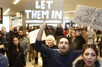 ބައެއް ގައުމުތަކުގެ މީހުން އެމެރިކާ އަށް ވަނުން މަނާކުރަން ޓްރަމްޕް ނެރުއްވި އަމުރު ކޯޓުން ހުއްޓުވައިފި