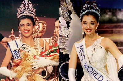 އައިޝްވަރިޔާ ރީތިކަމުން މިސް އިންޑިއާ މުބާރާތުން ވަކިވާން ސުޝްމިތާ އުޅުނު