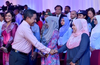 އަންހެނުން ބާރުވެރިކުރުމުގައި ރާއްޖެ އަށް ނަމޫނާ ދެއްކިދާނެ: ރައީސް