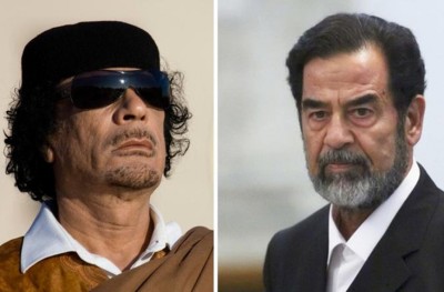 ސައްދާމް ހުސައިން އިރާގުން ގެންދަން ގައްޒާފީ މަސައްކަތްކުރެއްވި