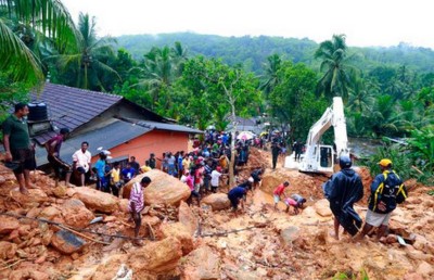 ބޯކޮށް ވާރޭވެހި ބިންގަނޑު ފޭބުމުން ލަންކާ އިން 25 މީހުން މަރުވެއްޖެ