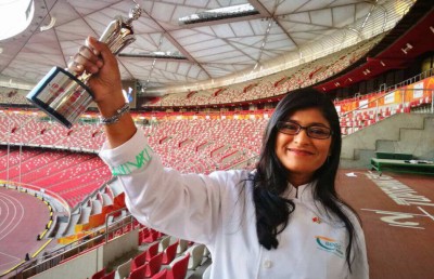 ޗައިނާގައި ބޭއްވި ކެއްކުމުގެ މުބާރާތަކުން ތިން ދިވެއްސަކު ރަން ވަނަތަކެއް ހޯދައިފި