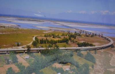 ޗައިނާގެ ބޯޑަރު ކައިރީ އިންޑިއާގެ އެންމެ ދިގު ބްރިޖް ހުޅުވައިފި