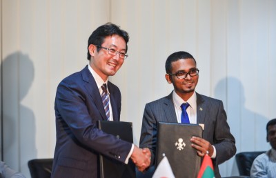 ޑިޖިޓަލް ޓެރެސްޓީރިއަލް ޓެލެވިޒަން ގާއިމް ކުރުމަށް 25 މިލިއަން ޑޮލަރުގެެ އެހީ ޖަޕާނުން ދީފި