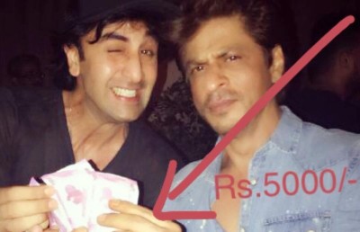 ރަންބީރަށް ޝާހްރުކް 5000 ރުފީސް ދީފި