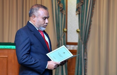 ޖޭއެސްސީގެ ރައީސް ކަމަށް ފަނޑިޔާރު އަރީފް އިންތިޚާބުކޮށްފި