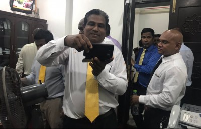 ފުލުހުން މަޖިލިހުގެ އިދާރާ އަށް ވަދެ ގަދަކަމުން މެމްބަރުން ނެރެފި