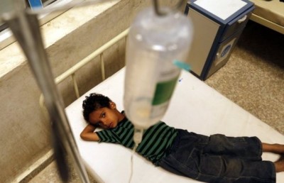 ޔަމަނުގައި ބައި މިލިއަން މީހުންނަށް ކޮލެރާ ޖެހިއްޖެ