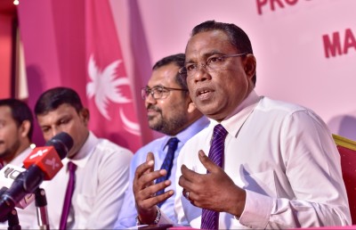 ޚިޔާނާތުގެ ފައިސާ އިން ހޮވުނު އެއްވެސް މެމްބަރަކު ޕީޕީއެމްގައި ނެތް: އަބްދުއްރަހީމް