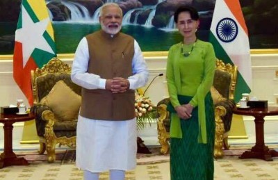 އަން ސަން ސޫކީއާ މޯދީ ބައްދަލު ކުރައްވައިފި