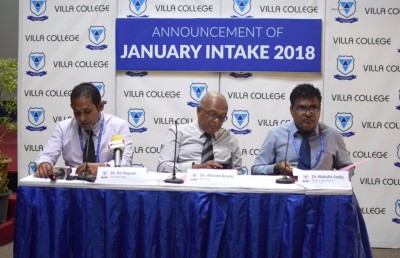 ވިލާ ކޮލެޖުން ގިނަ އަދަދެއްގެ ކޯސްތަކަށް ކުރިމަތިލާން ހުޅުވާލައިފި