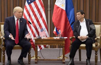 ޑުޓާޓެއާ އެކު އޮތީ ރަނގަޅު ގުޅުމެއް: ޓްރަމްޕް