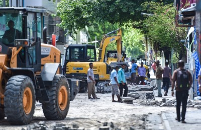މަޖީދީ މަގުގެ މަސައްކަތް ދެ ހަފުތާ ތެރޭގައި ނިންމަނީ