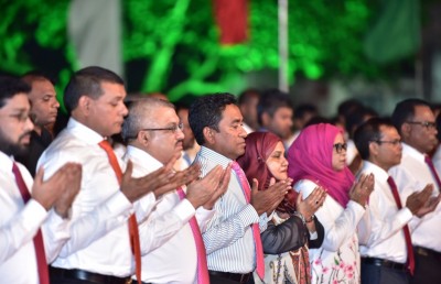 ރައީސް ޔާމީން ވެރިކަމާ ހަވާލުވިއިރު އޮތީ ބައިބައިވުން، މިހާރު ވަނީ އަމާންކޮށްފައި: އާދަމް ޝަރީފް