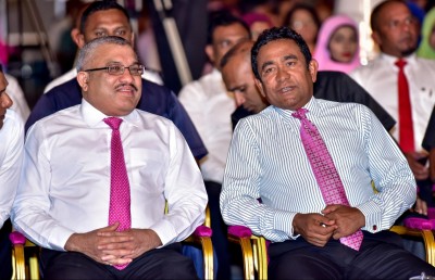 އުފާވެރި ޚަބަރުތައް ރައީސް ޔާމީން ދެއްވީ ތަފާސްހިސާބުން