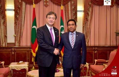 ޖަޕާންގެ އިންވެސްޓަމަންޓް އިތުރު ކުރަން ރައީސް ޔާމީނާ މަޝްވަރާކޮށްފި