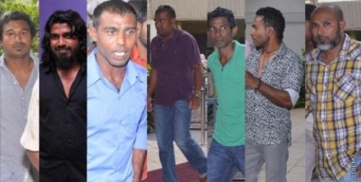 ތިނަދޫގައި ހުޅުޖެހި މައްސަލައިގައި ތުހުމަތު ކުރެވޭ 13 މީހަކު ޝަރީއަތް ނިމެންދެން ބަންދުކޮށްފި