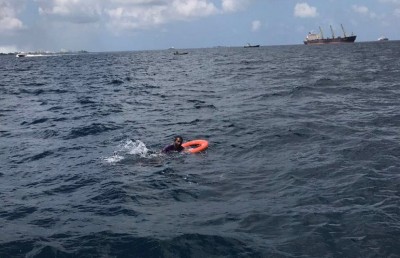 އޮޔާދިޔަ މީހަކާއި ޑިންގީއެއް ސަލާމަތްކޮށްފި