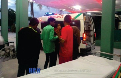 އައްޑޫ ހޮސްޕިޓަލަށް އެމްބިއުލާންސްގެ ދަތިކަން ބޮޑުވެފައި