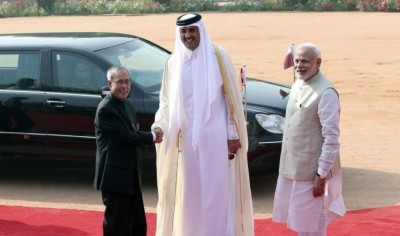 ގަތަރުގެ އަމީރު ތަމީމް ބިން ޙަމަދު އިންޑިޔާގައި