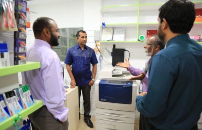 ރާއްޖޭގެ ޔުނިވަސިޓީއެއްގައި ހުޅުވި ފުރަތަމަ ބުކްސްޓޯ އައިޔޫއެމްގައި