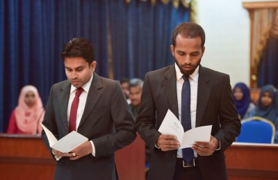 ހައި ކޯޓާއި ކްރިމިނަލް ކޯޓުގެ އާ ފަނޑިޔާރުން ހުވާކުރައްވައިފި