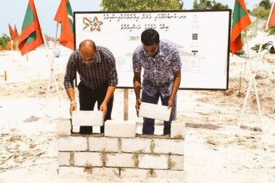 ކުނބުރުދޫ އާ މިސްކިތުގެ ބިންގާ އަޅައިފި