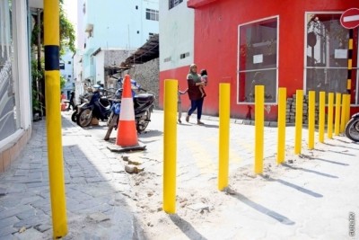 ވެހިކަލް ނުވަދެވޭ ގޮތަށް ދެ ގޯޅިއެއް އަނެއްކާވެސް ބަންދުކުރަނީ