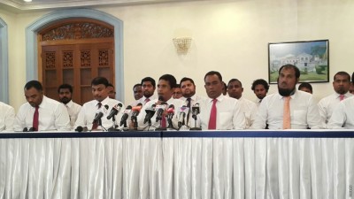 މުޒާހަރާ ތޮޅިއަށްވެ، އިމްރާން ގޮޅިއަށް ލައި، ރައީސް ވަޑައިގަންނަވަނީ ކުރިއަށް: ޕީޕީއެމް